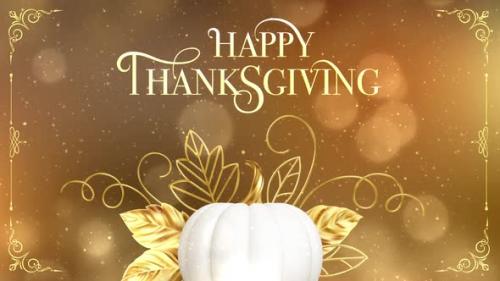 Videohive - Happy Thanksgiving Video Greeting 1080x1920 - 41716620 - 41716620