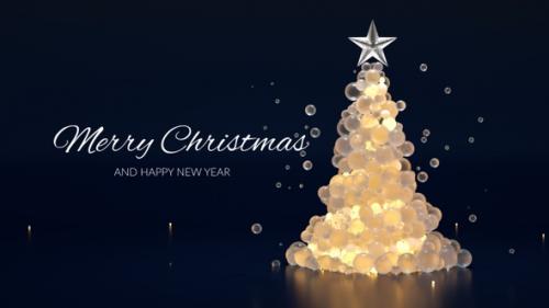 Videohive - Abstract Xmas Tree Background - 41755575 - 41755575