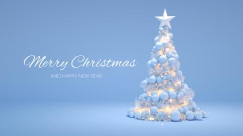 Videohive - Multicolored Abstract Christmas Trees - 41755577 - 41755577