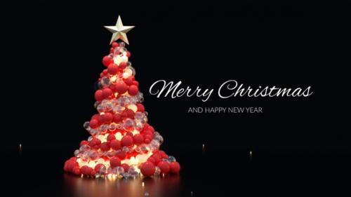 Videohive - Spinning Christmas Tree - 41755578 - 41755578