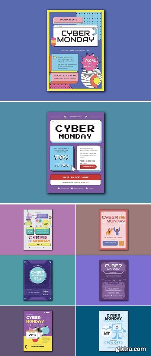 Cyber Monday Poster Bundle 251122