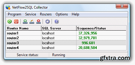 Yarovy NetFlow2SQL Collector 2.0.1052