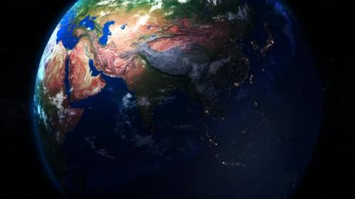 Videohive - Zoom Out Original 3d Planet Earth - 41765836 - 41765836