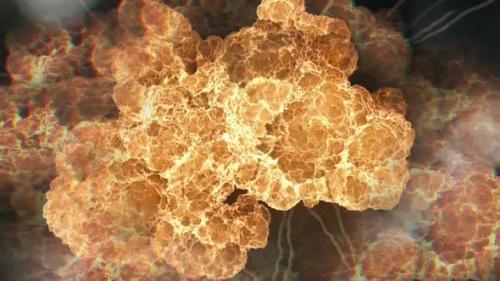 Videohive - Fire Background bomb Explosion - 41771587 - 41771587