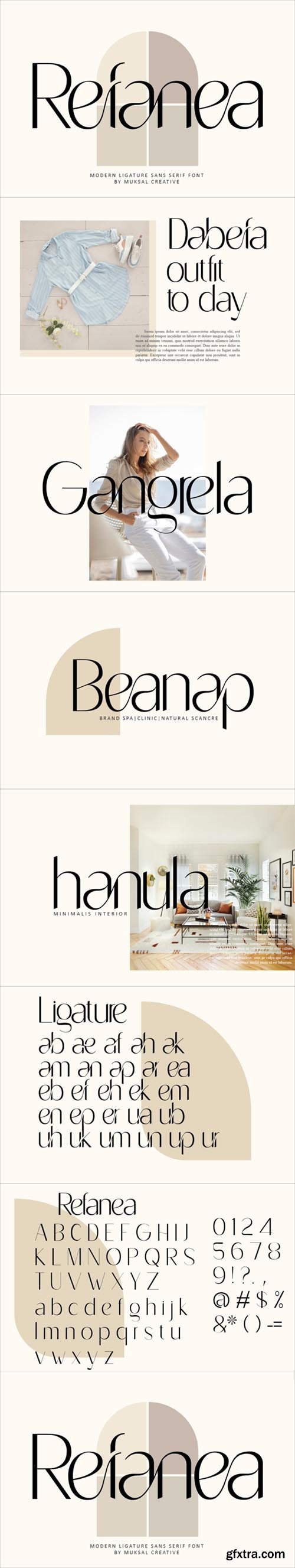 Refanea Font