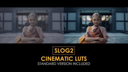 Videohive - Slog2 Cinematic LUTs - 41813876 - 41813876