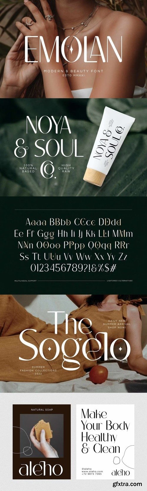 Emolan - Modern Font