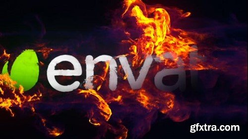 Videohive Fire Explosion Logo Reveal 8934884