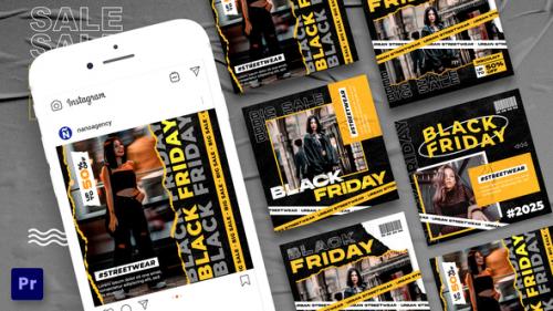 Videohive - Black Friday Sale Banners Template For Premiere Pro - 41810474 - 41810474