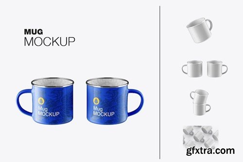 Metallic Mug Mockup 7SAC243