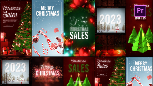 Videohive - Christmas Posts and Stories - 41866945 - 41866945