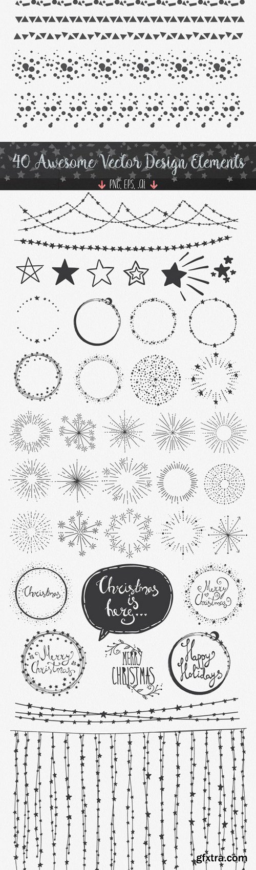 Confetti Brushes for Illustrator