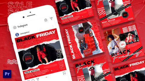 Videohive - Black Friday Instagram Story For Premiere Pro - 41872898 - 41872898