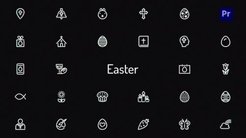 Videohive - Easter Icons - 41875557 - 41875557