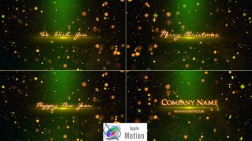 Videohive - Christmas Title Opener - Apple Motion - 41938304 - 41938304