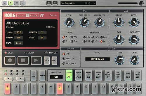 KORG Software ELECTRIBE-R v1.0.2