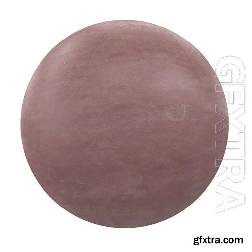 Pink Leather PBR Texture 3D