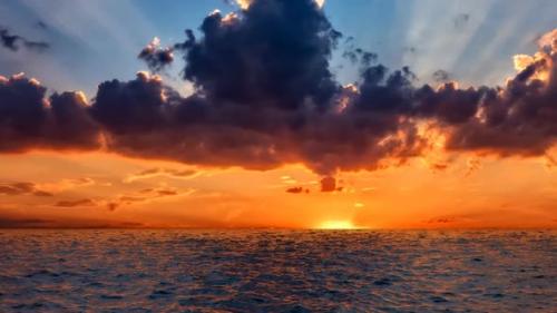 Videohive - Sunset over the sea - 41829345 - 41829345