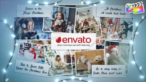 Videohive - Christmas Cards Slideshow for FCPX - 41855009 - 41855009