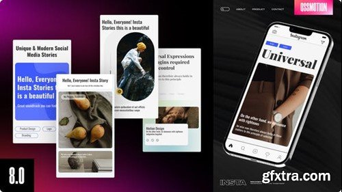 Videohive Clean Instagram Stories 41860871