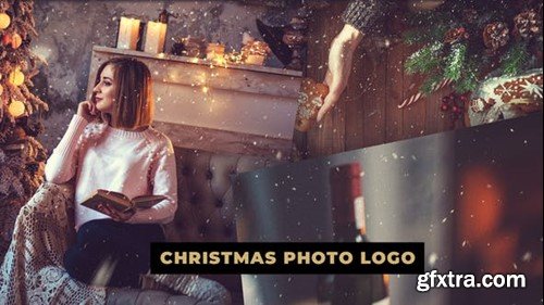 Videohive Christmas Photo Logo 41845756