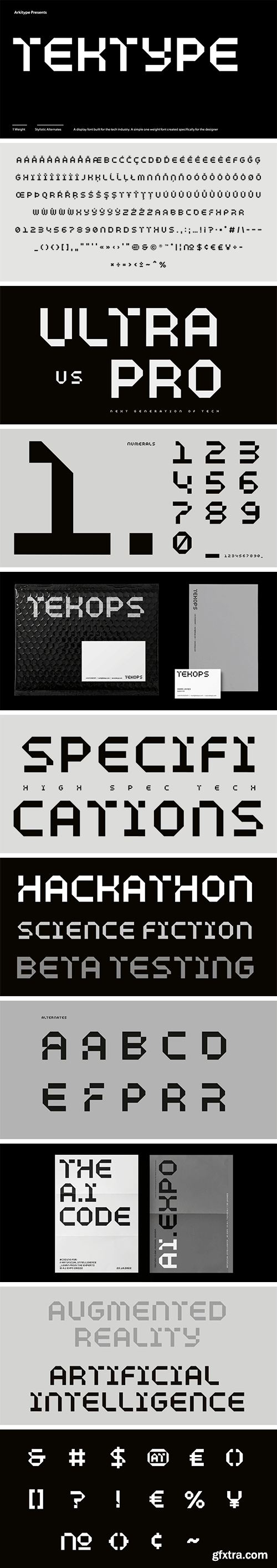 Tektype Font