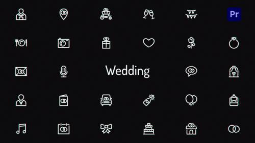 Videohive - Wedding Icons - 41875577 - 41875577