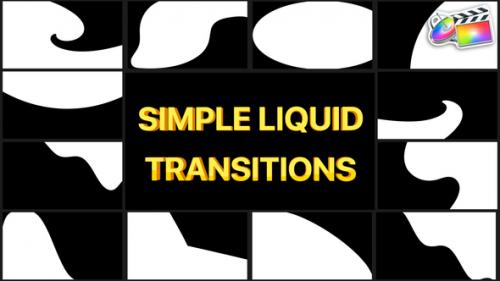 Videohive - Simple Liquid Transitions | FCPX - 41918130 - 41918130