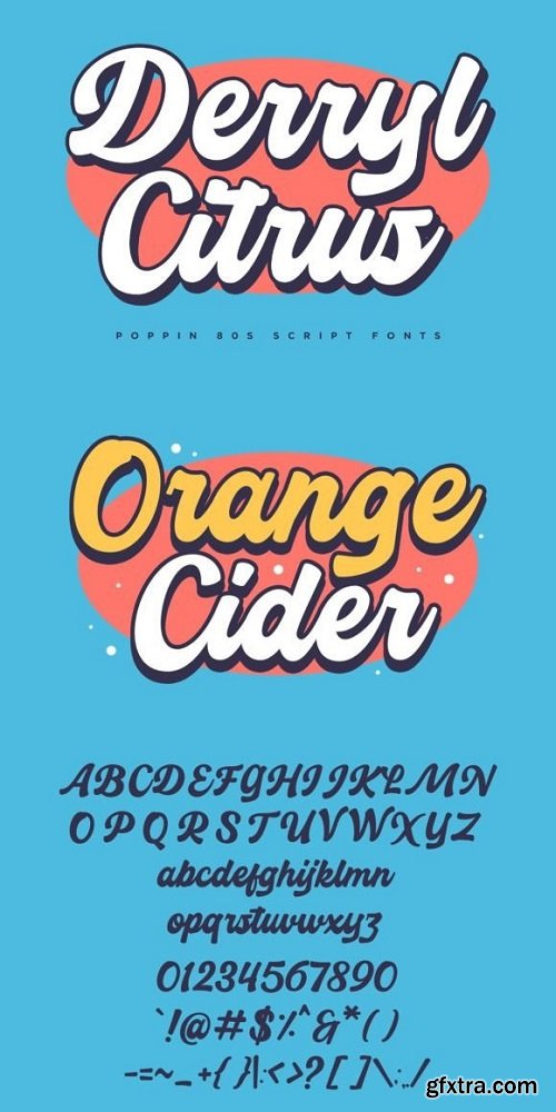 Derryl Citrus Font