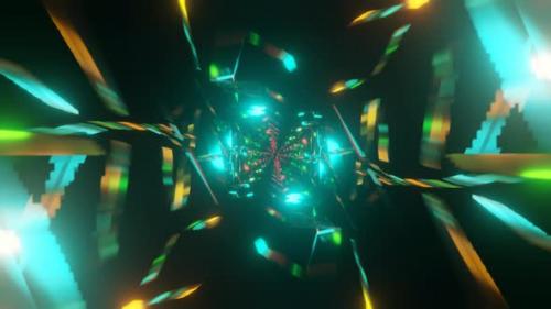 Videohive - Strobe Surreal Modern Multicolor Psychedelic Hypnotic VJ Seamless Loop - 41831958 - 41831958