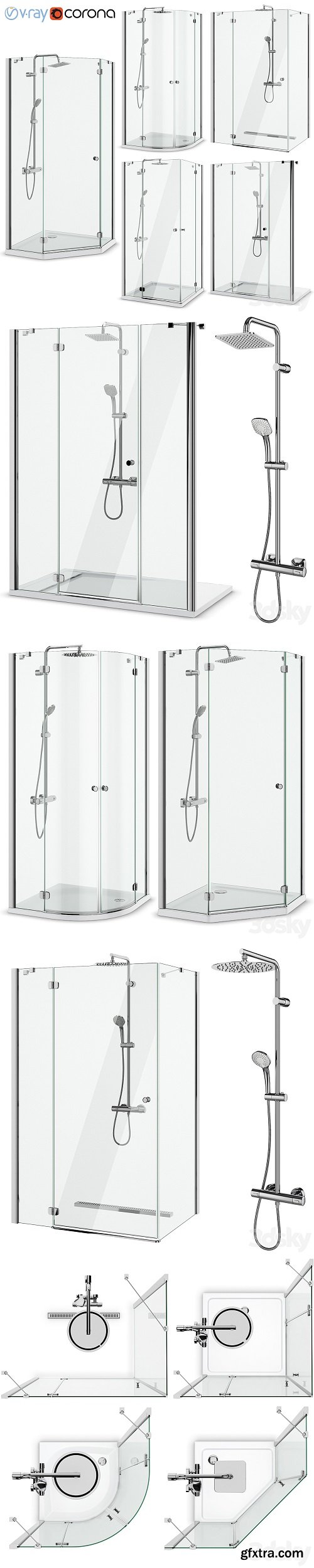 Shower enclosures Radaway | Torrenta