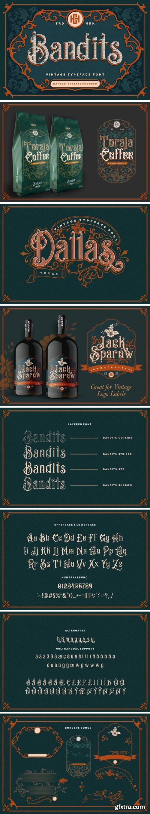 Bandits Font