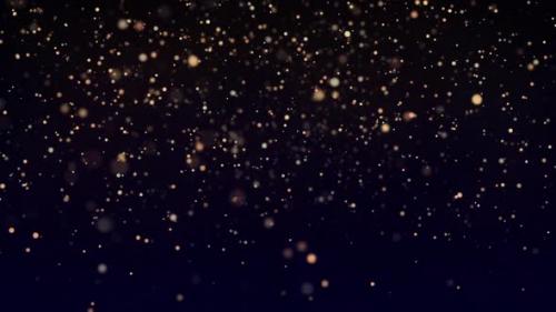 Videohive - Falling Magic Golden Particles - 41835151 - 41835151