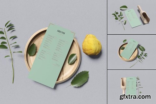 Restaurant Menu Mockups 4BL8Y7M