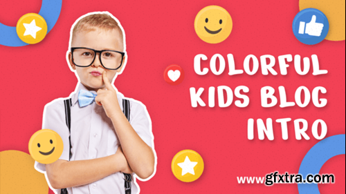 Videohive Kids Blog Intro 39991053