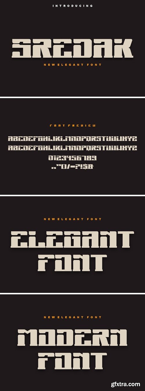 Sredak Font