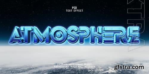 Atmosphere 3d scifi text effect style template