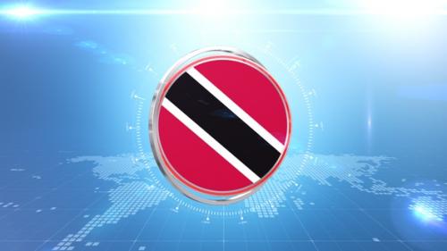 Videohive - Trinidad And Tobago Flag Transition - 41875256 - 41875256