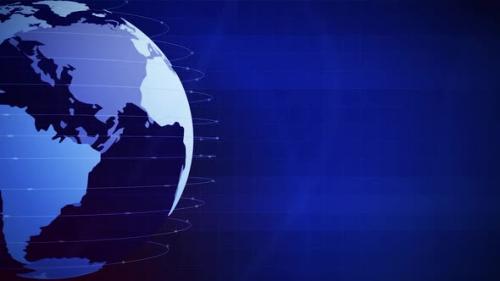 Videohive - World Globe Rotating Loop - 41893835 - 41893835