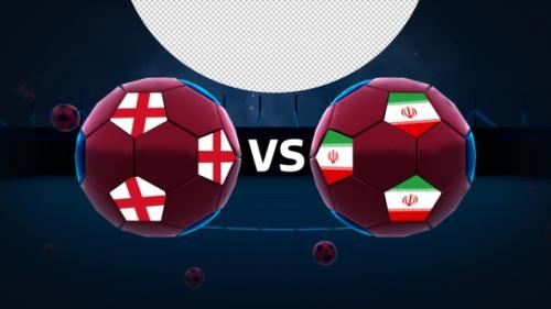 Videohive - England Vs Iran Football Vs Card - 41896719 - 41896719