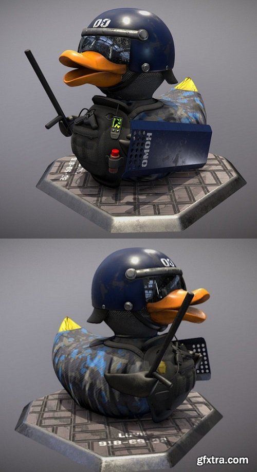 Special Duck 3D Model