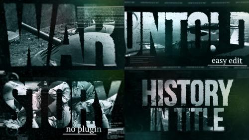 Videohive - History in Title - 41879344 - 41879344