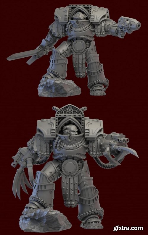 Helforged Miniatures - Praetor - 3D Print Model