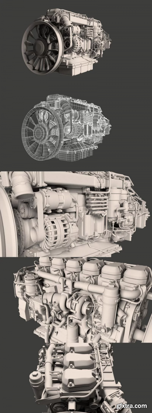 Scania Ab Dc13 166 Engine 