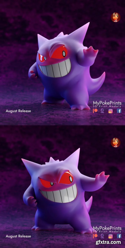 My PokePrints Gengar