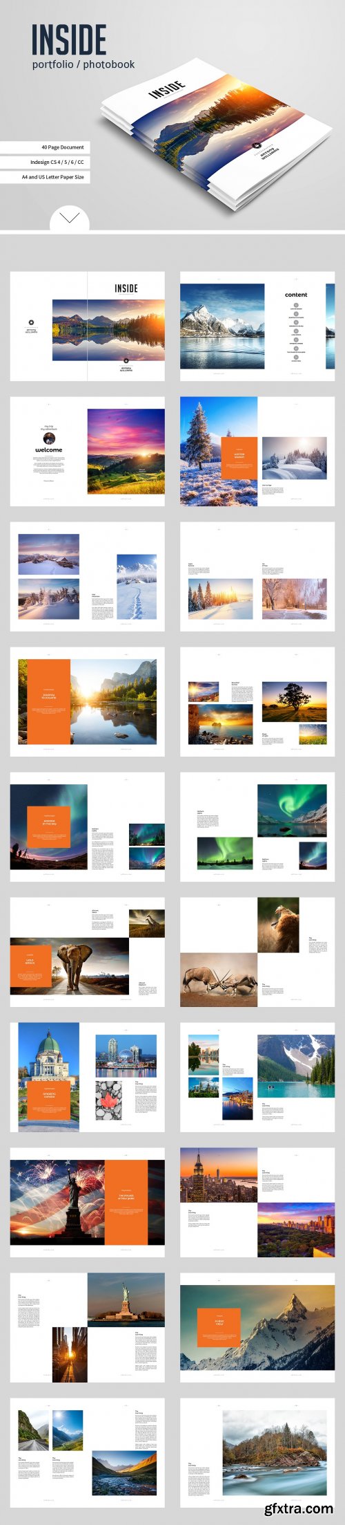 Photo Album Template Bundle