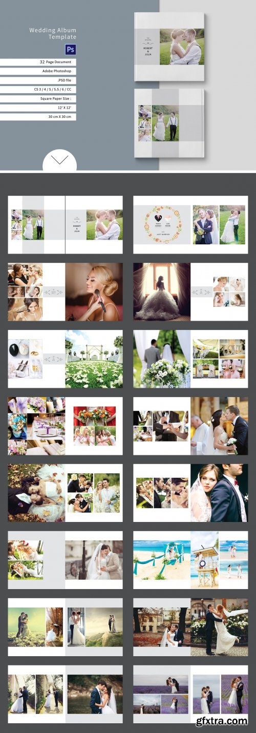 Photo Album Template Bundle