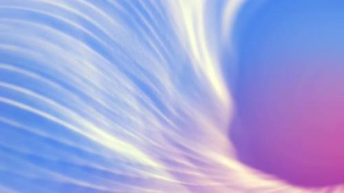 Videohive - Abstract multicolor wavy strands animation - 41930413 - 41930413