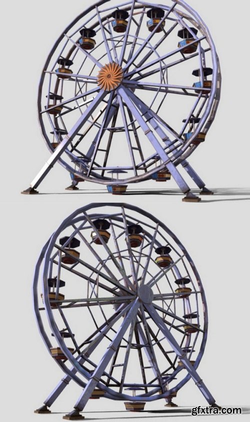 Ferris Wheel 3D Model