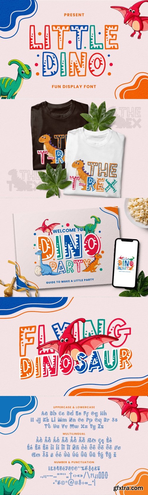 Little Dino Font